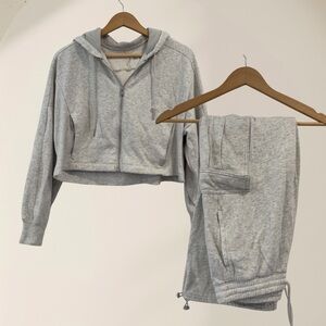 Hollister Grey Sweat Lounge Set